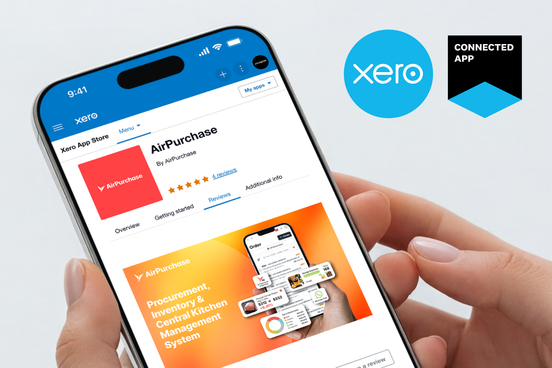 AirPurchase is now on Xero App Store